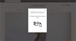 Desktop Screenshot of coutureflower.com